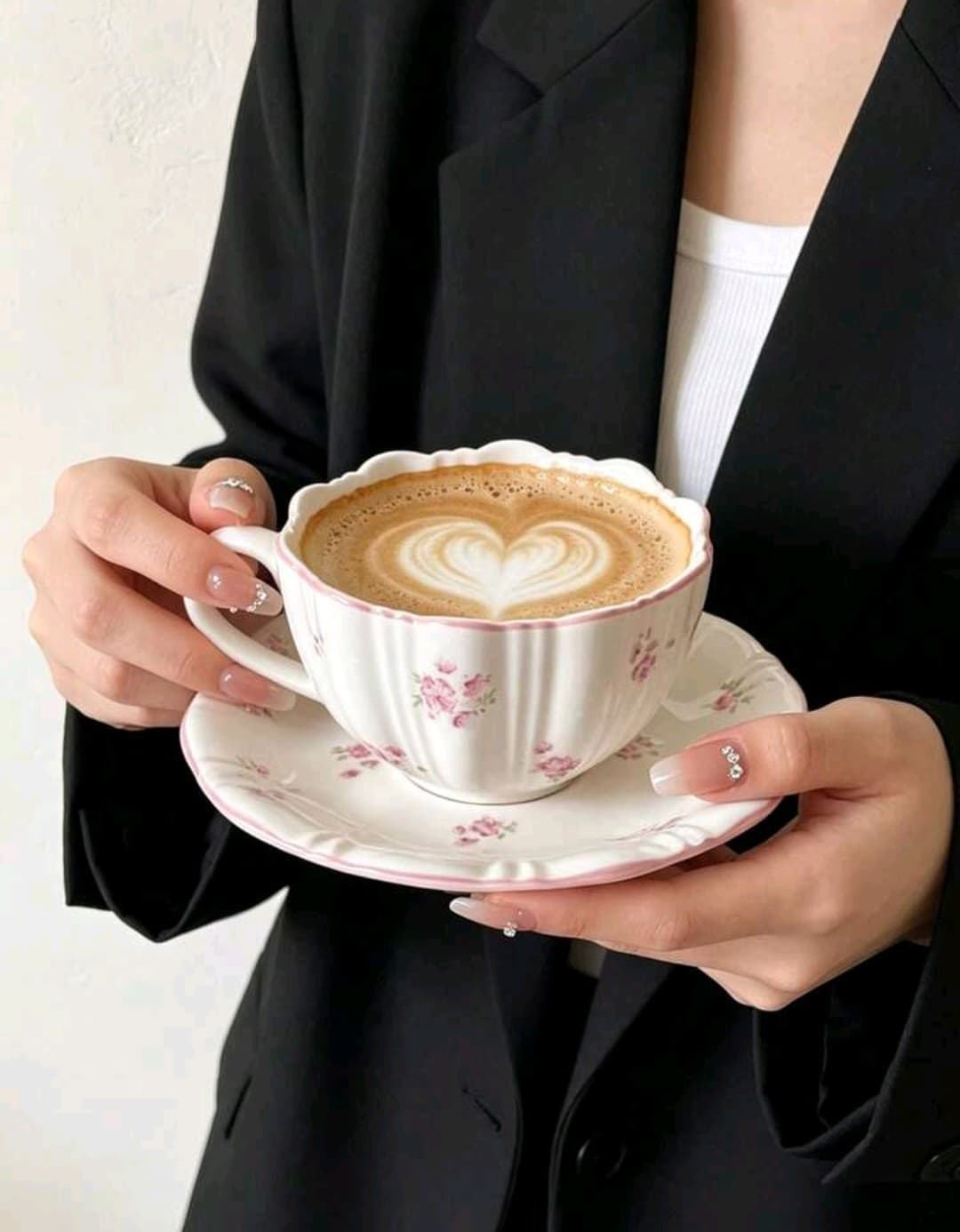 كوب بنقش وردي كلاسيكي 300 ملي
